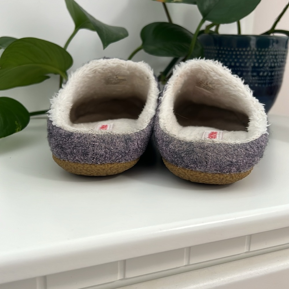 Softmoc Saturn 3 Purple Wool Slippers - Picture 7 of 12